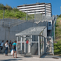 ascensor inclinado de Arangoiti