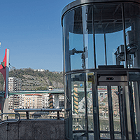 ascensor vertical de Mazarredo - AbandoIbarra