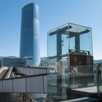 ascensor vertical de Padre Arrupe