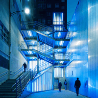 ascensor vertical de particular de Iturribide